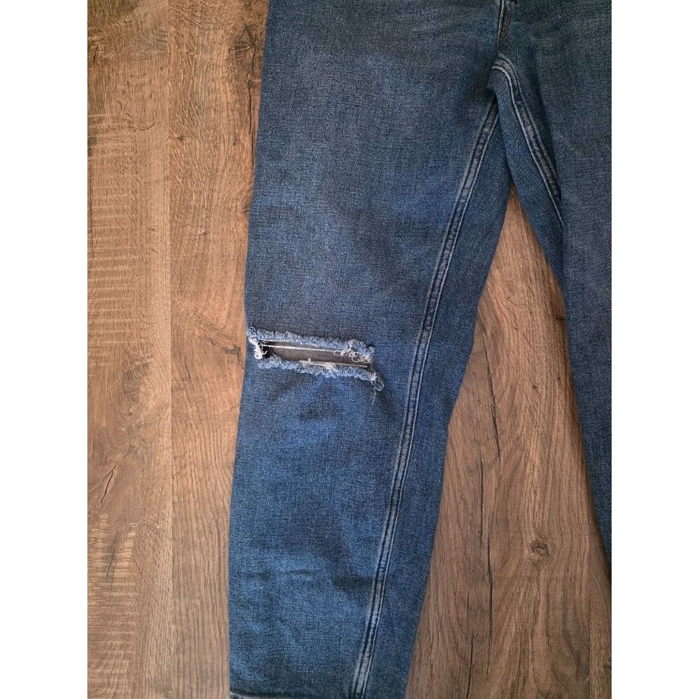Abercrombie & Fitch The Mom High Rise Ankle Jeans Size 6 Short GUC - Picture 2 of 11